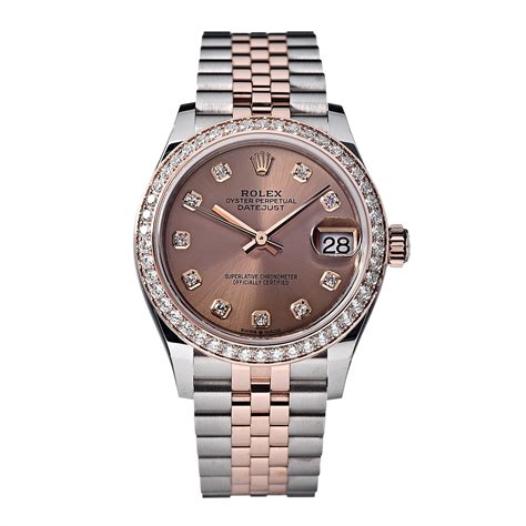 rolex oyster perpetual datejust rosa|Rolex ladies Datejust 31mm steel.